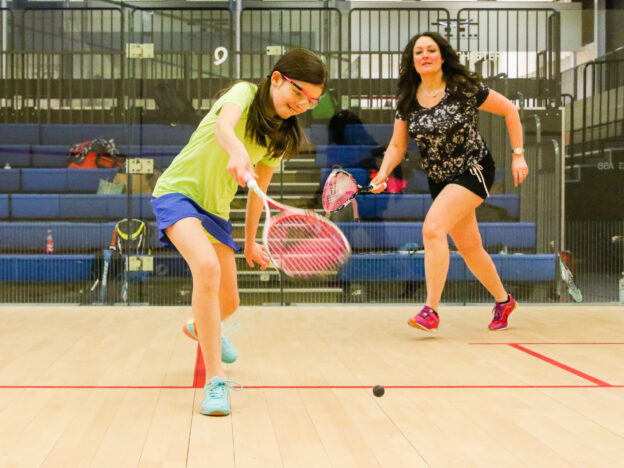 Women's squash confidence workshop