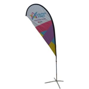 Squash Stars Feather Flag